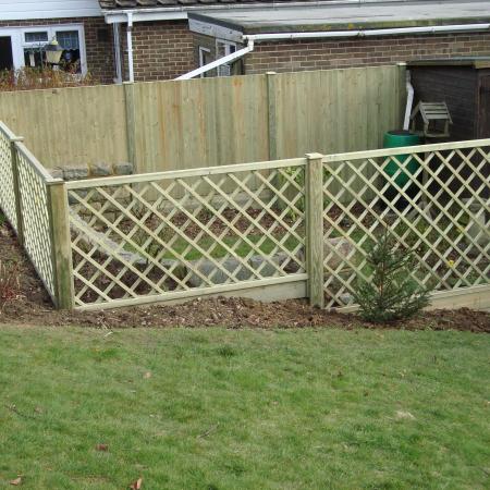 Stephen Huxtable  - fencing supplied and erected